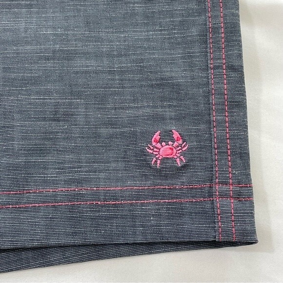 NWT Coast The Volley Short Swim Trunk Men’s Size XL Grey Red - Picture 6 of 11